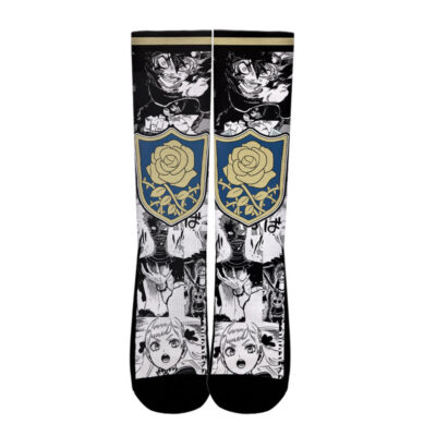 Black Clover Blue Rose On Trend Style 3 Socks
