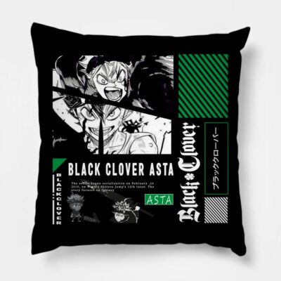 Black Clover Asta Must Have Style 2 Throw Pillow