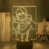 3d Lamp Anime Black Clover Yuno Light for Kids Child Bedroom Decor Night Light Birthday Gift 2 - Black Clover EU Store