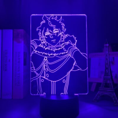 Anime Black Clover Yuno Light for Kids Child Bedroom Decor Led Lamp