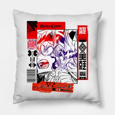 Asta Black Clover Anime Throw Pillow