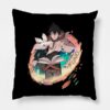 Graphic Vintage Adventure Anime Funny Men Throw Pillow