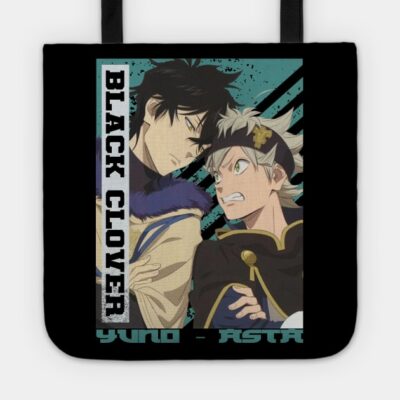 Asta And Yuno Black Clover Tote