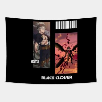 Asta Black Clover On Trend Style 1 Tapestry