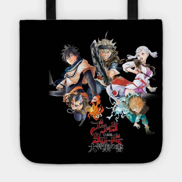 Best-loved Black Clover Asta Tote