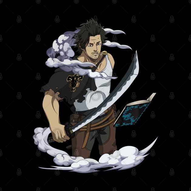 Captain Yami Black Clover Tapestry - Image 2