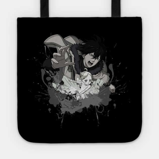 On Trend Black Clover Tote