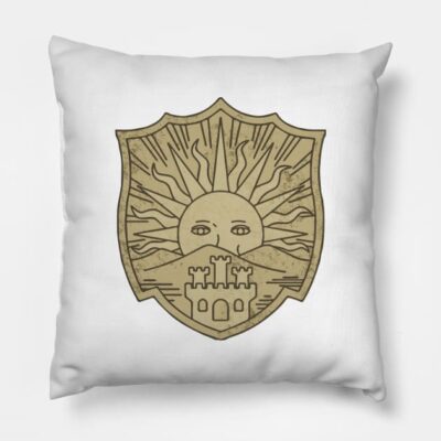 Golden Dawn Throw Pillow