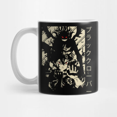 Black Clover Asta Devil Vintage Mug