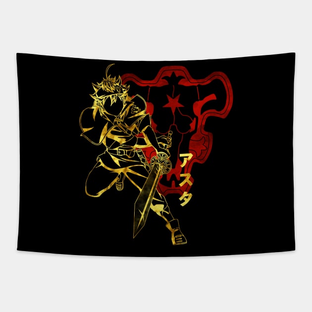 Asta Black Clover Trending Style 1 Tapestry