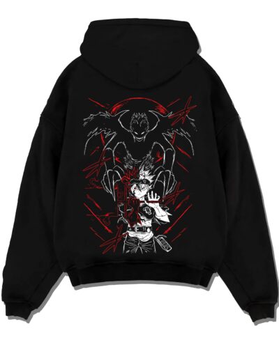 Asta and Friends Hoodie Black Clover Squad United