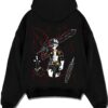 ASTASWD A.black hoodie flat back design - Black Clover EU Store