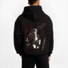 ASTASWD B.black hoodie male back view - Black Clover EU Store