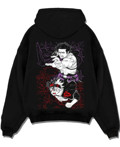 Asta Dark Grimoire Hoodie Black Clover Inferno Power