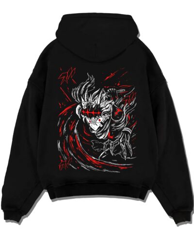 Asta Yami Hoodie Black Clover Sword Mentor Dark Power