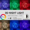 Acrylic 3d Lamp Anime Black Clover Asta Light for Bed Room Decor Colorful Nightlight Black Clover 2 - Black Clover EU Store