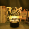 Anime Black Clover Led Light for Kids Bedroom Decoration Nightlight Child Birthday Gift Room Decor 3d 1 - Black Clover EU Store