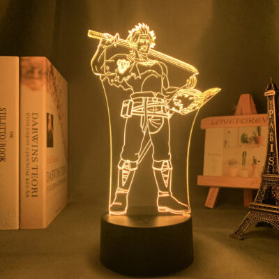 Anime Led Light Black Clover Yami Sukehiro Nightlight for Bedroom Decor Nightlight Manga Birthday Gift Room 1 - Black Clover EU Store
