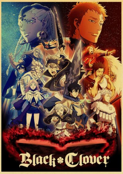 Black Clover Must Have Poster Japanese Anime Must Have Posters