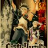 Black Clover Poster Japanese Anime Posters Wall Decor Prints Kraft Paper Home Room Wall Stickers Art 10 - Black Clover EU Store