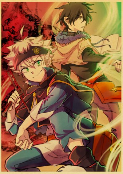 Black Clover Hot Arrival Poster Japanese Anime Hot Arrival Posters
