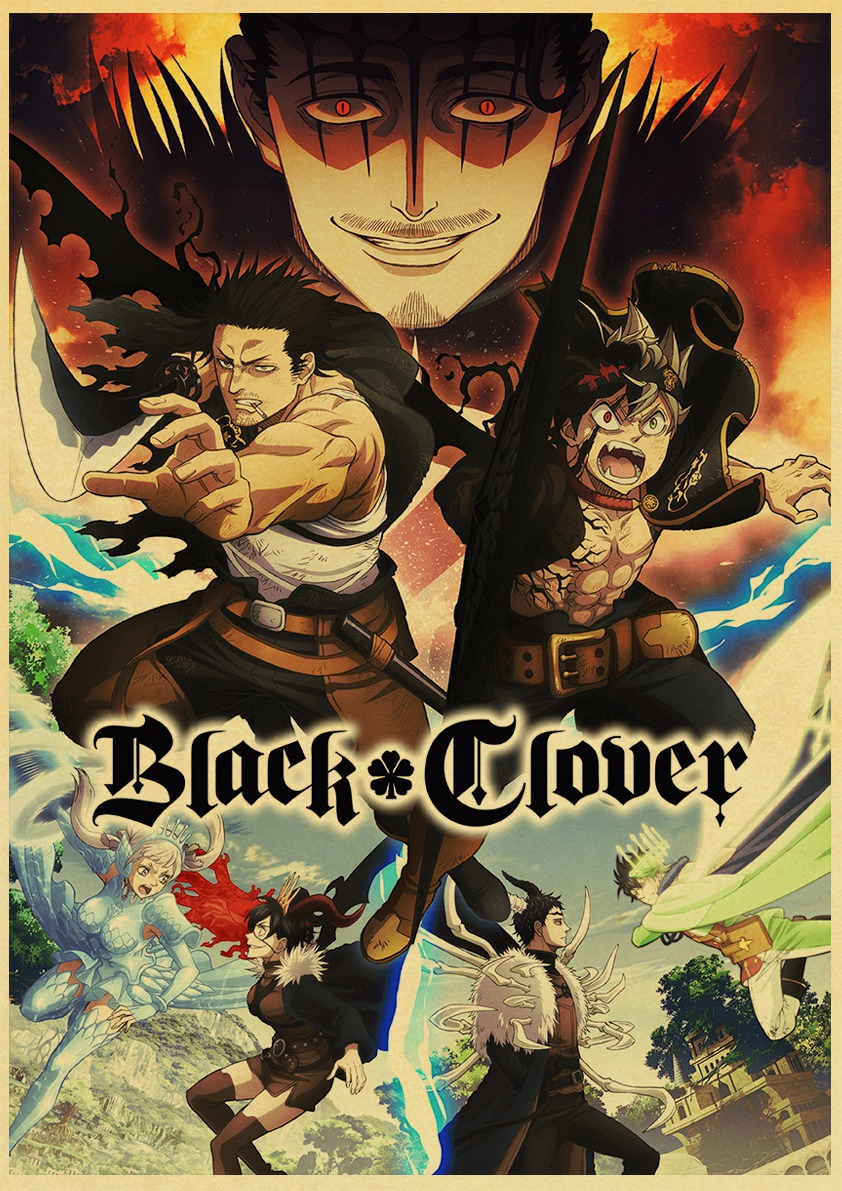 Black Clover Must Have Style 3 Poster Japanese Anime Must Have Style 3 Posters