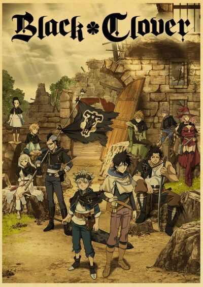 Good Idea Black Clover Poster Japanese Anime Posters