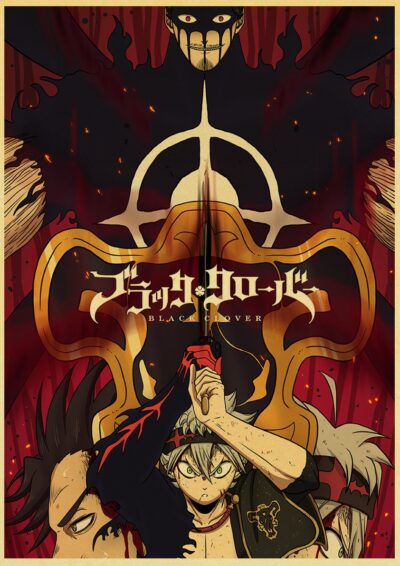 Must Have Black Clover Poster Japanese Anime Posters