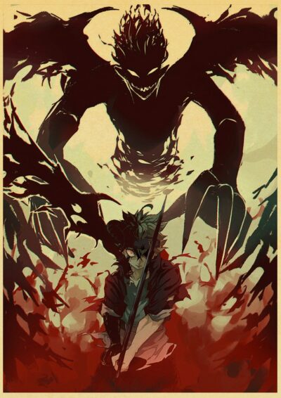 Black Clover New Idea Poster Japanese Anime New Idea Posters