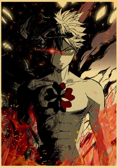 Black Clover Best Selling Poster Japanese Anime Best Selling Posters