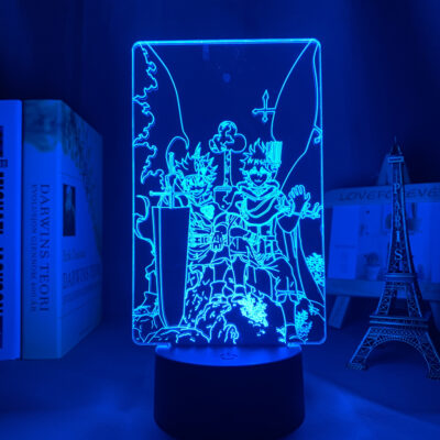 Black Clover Yuno and Asta Anime Led  Lamp