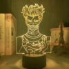 Black Clover Zora Ideale Led Night Light for Bedroom Decor Gift Colorful Nightlight Anime 3d Lamp 2 - Black Clover EU Store