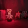 Black Clover Zora Ideale Led Night Light for Bedroom Decor Gift Colorful Nightlight Anime 3d Lamp 3 - Black Clover EU Store