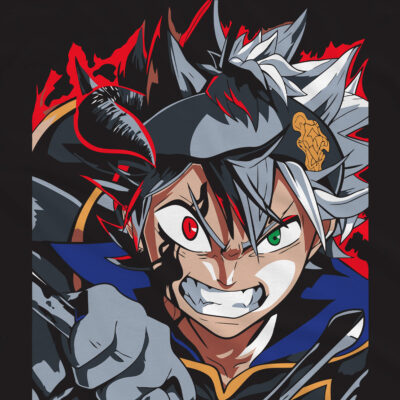 T shirtBianca ANIME CODICE animetshirt dettaglioRetro e97e69bf 2ebd 41d7 aa5f ef11d8c40053 - Black Clover EU Store