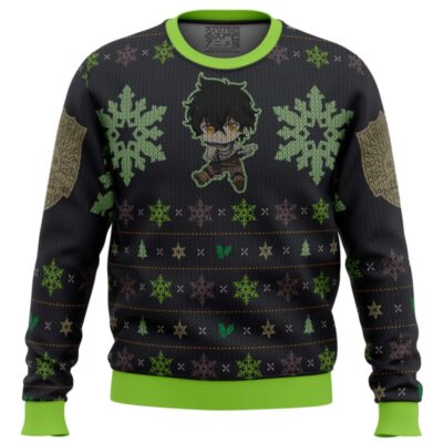 Yuno Black Clover Ugly Christmas Sweater,