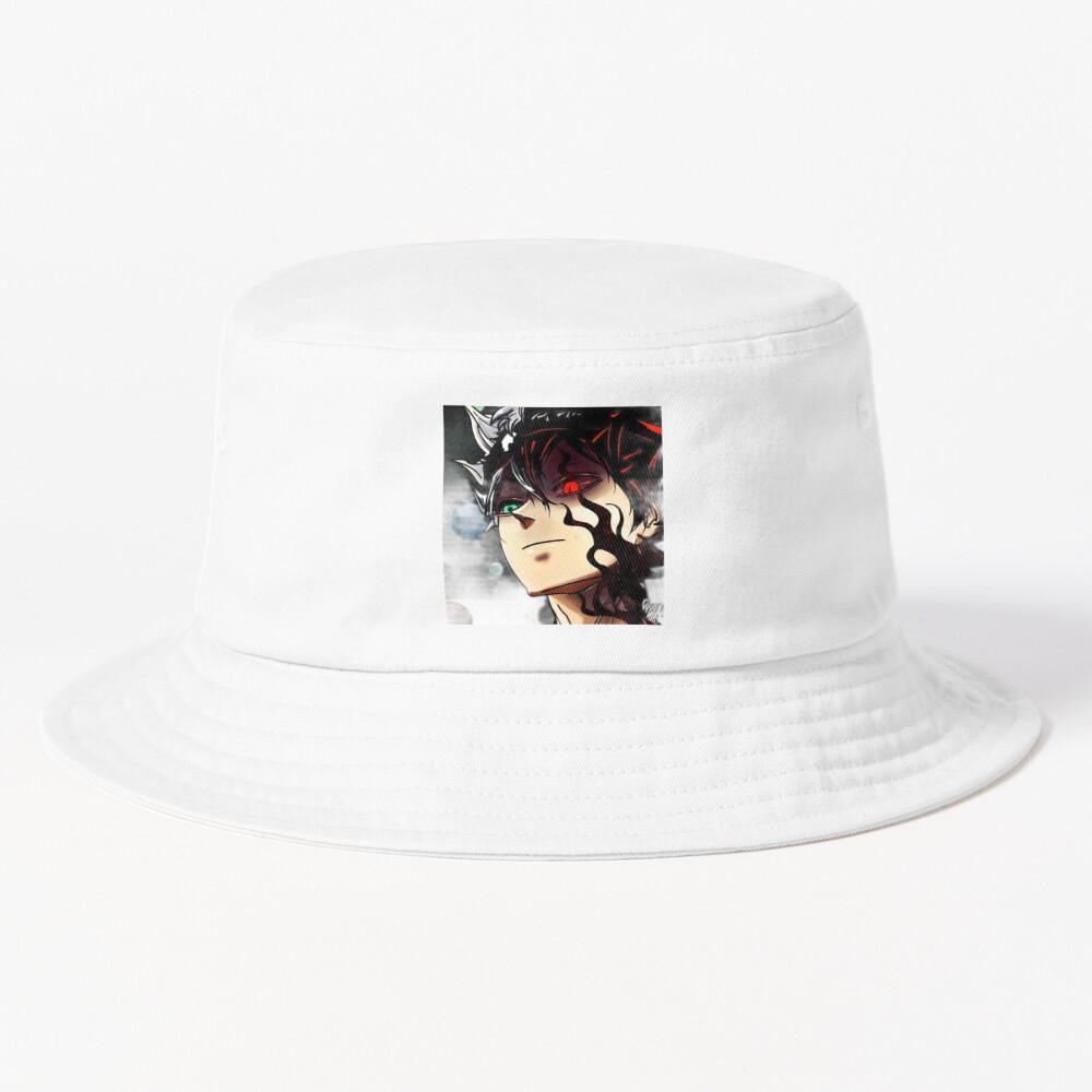 Drawing Of Asta Black Clover Bucket Hat
