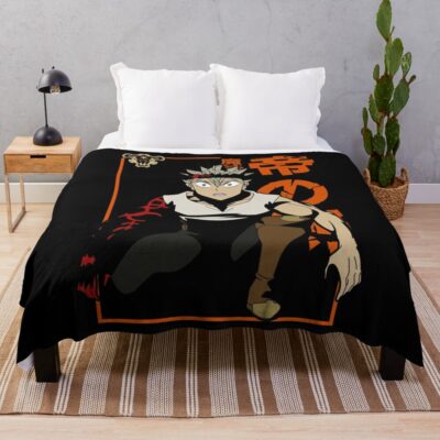 Asta Black Clover Best-loved Style 2 Throw Blanket