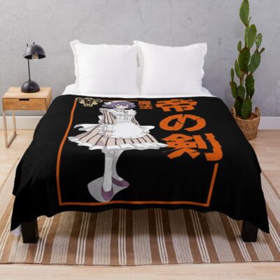 Nero Black clover Throw Blanket