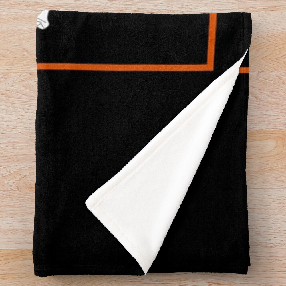 Nero Black clover Throw Blanket - Image 2